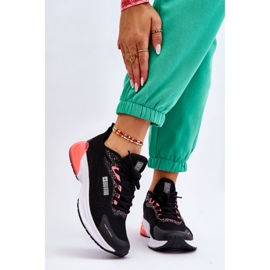 Fashionabla Memory Foam System Big Star Sportskor LL274318 Svart 2