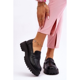 Dammockasiner Big Star Läderskor LL274458 Svart 1