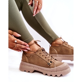 Mocka Sportskor Big Star KK274511 Beige 3