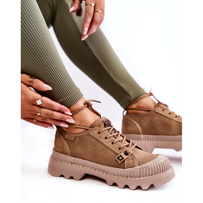 Mocka Sportskor Big Star KK274511 Beige 3