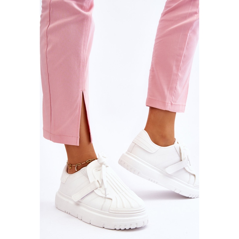 PG1 Fashionabla sportskor för kvinnor Vita Genesis 2