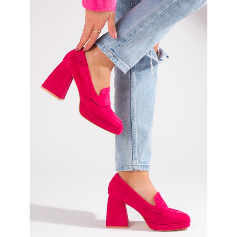 Vinceza Rosa högklackade pumps från Vincez 2