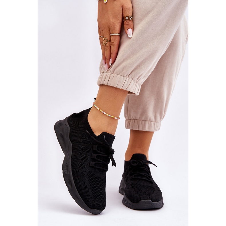 PG1 Svarta Ellison Slip-On Sportskor för kvinnor 1