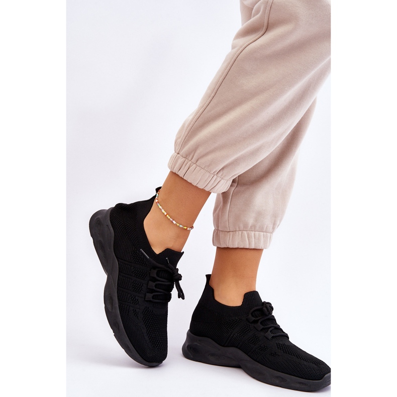 PG1 Svarta Ellison Slip-On Sportskor för kvinnor 2