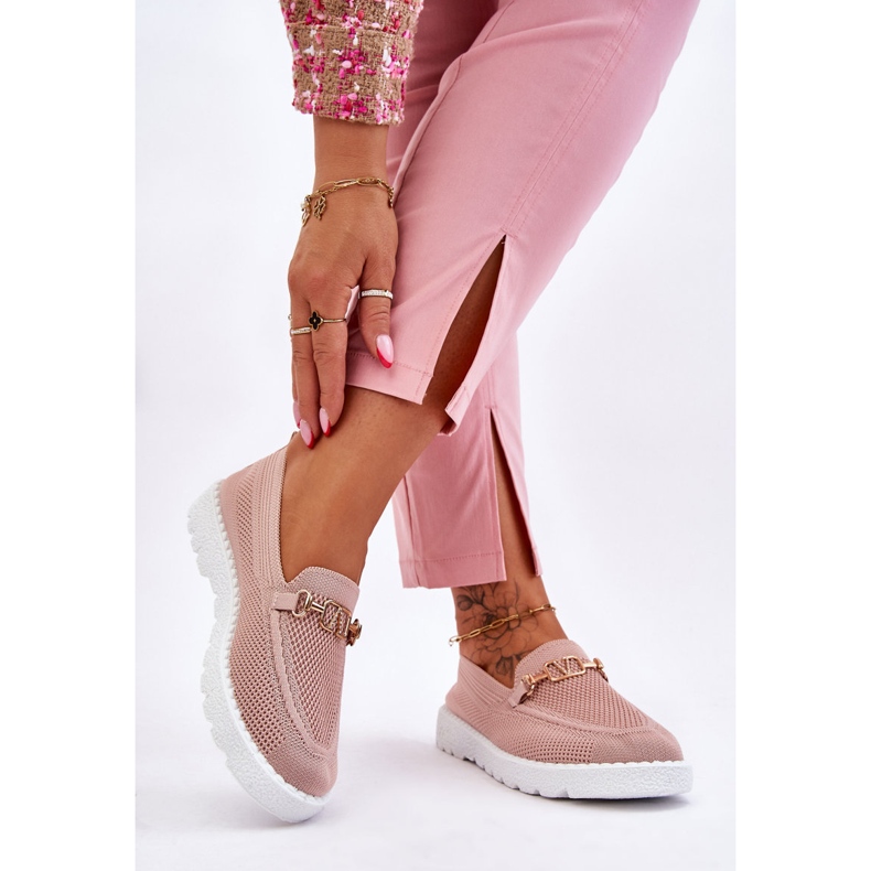 Slip-On Utsmyckade Sneakers för kvinnor Rosa Alena 2