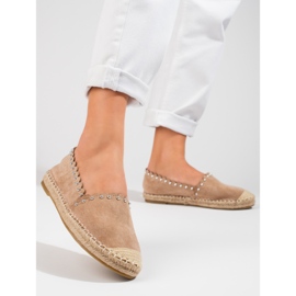 Vinceza beige espadrillor för kvinnor 1