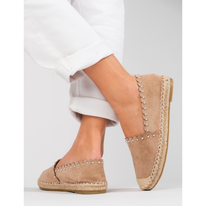 Vinceza beige espadrillor för kvinnor 2
