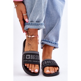 Lätt tofflor dam Big Star LL274732 Svart 1