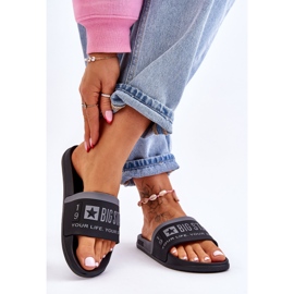 Lätt tofflor dam Big Star LL274732 Svart 2