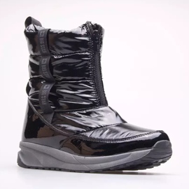 Big Star KK274392 snökängor för kvinnor svart 1