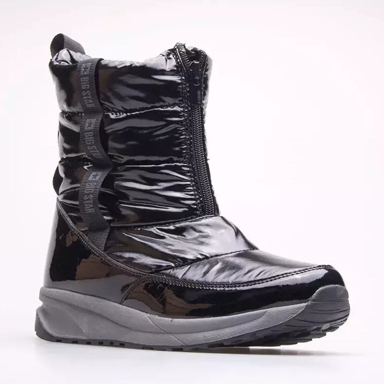 Big Star KK274392 snökängor för kvinnor svart 1