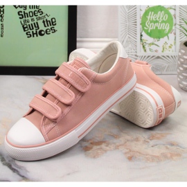 Kardborreskor damsneakers rosa Big Star LL274A200 1