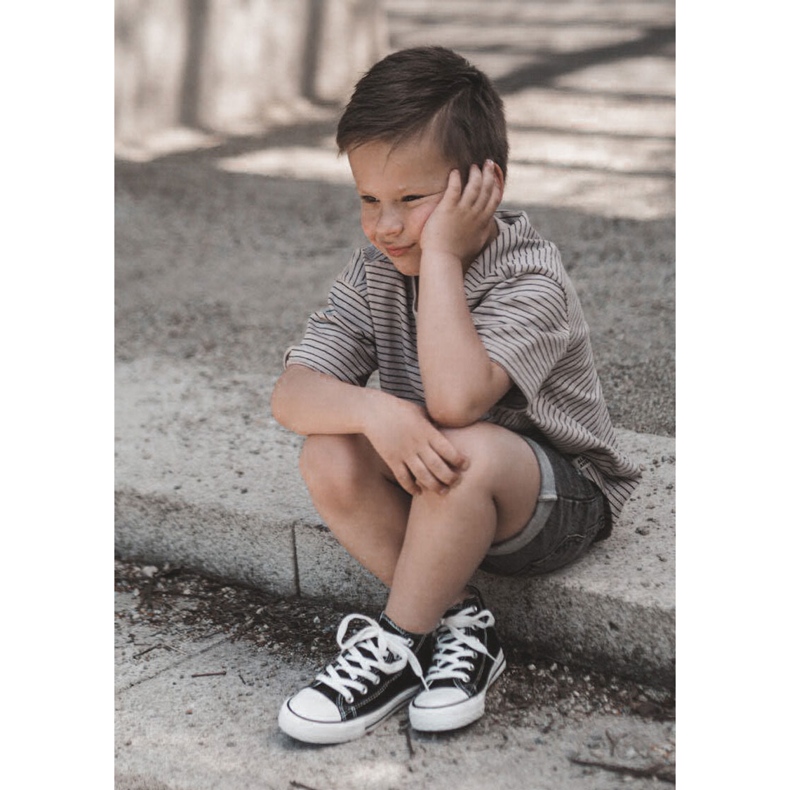 FR1 Höga Sneakers för barn Svart Filemon 1