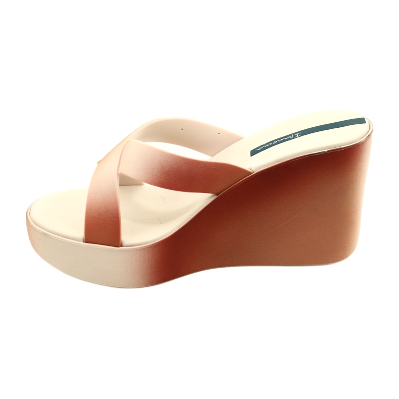 Wedge tofflor Ipanema 83423 Colore Fem AI973 Beige/Brun 2