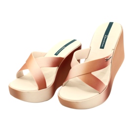 Wedge tofflor Ipanema 83423 Colore Fem AI973 Beige/Brun 3
