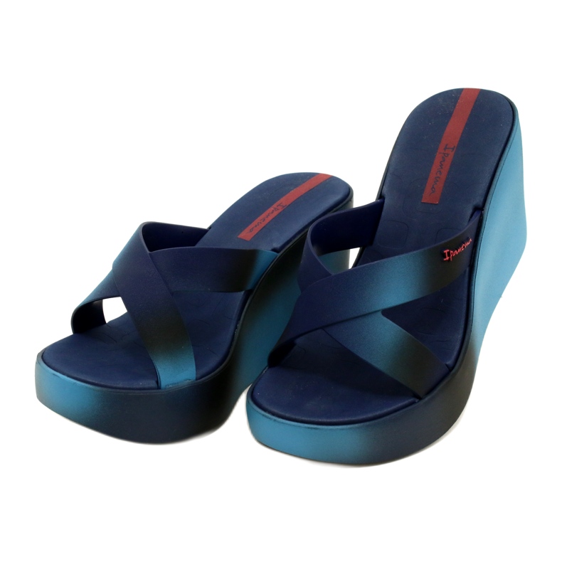 Wedge tofflor Ipanema 83423 Colore Fem AI974 Blå/Blå marinblå 3