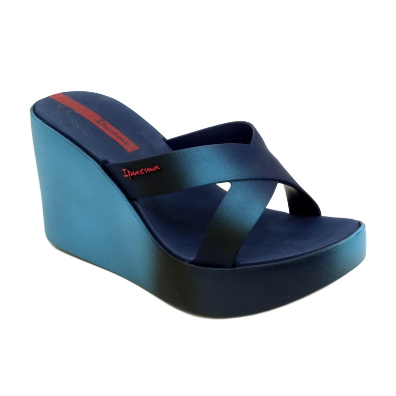Wedge tofflor Ipanema 83423 Colore Fem AI974 Blå/Blå marinblå 1