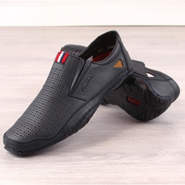 Rieker 06367 Navy Blue Men's Navy Blue Shoes blå 2