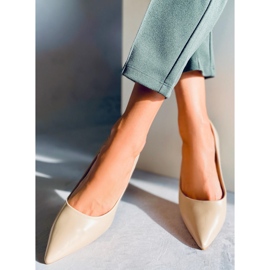 PA1 Althea Beige pumps med hög klack 1