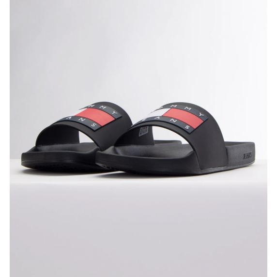 Tommy Hilfiger Jeans Pool Slides Ess M EM0EM01191BDS svart 1