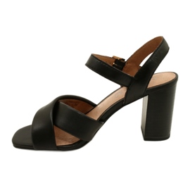 Caprice Sandaler Dam 9-28302-20 040 Svart Softnap 2