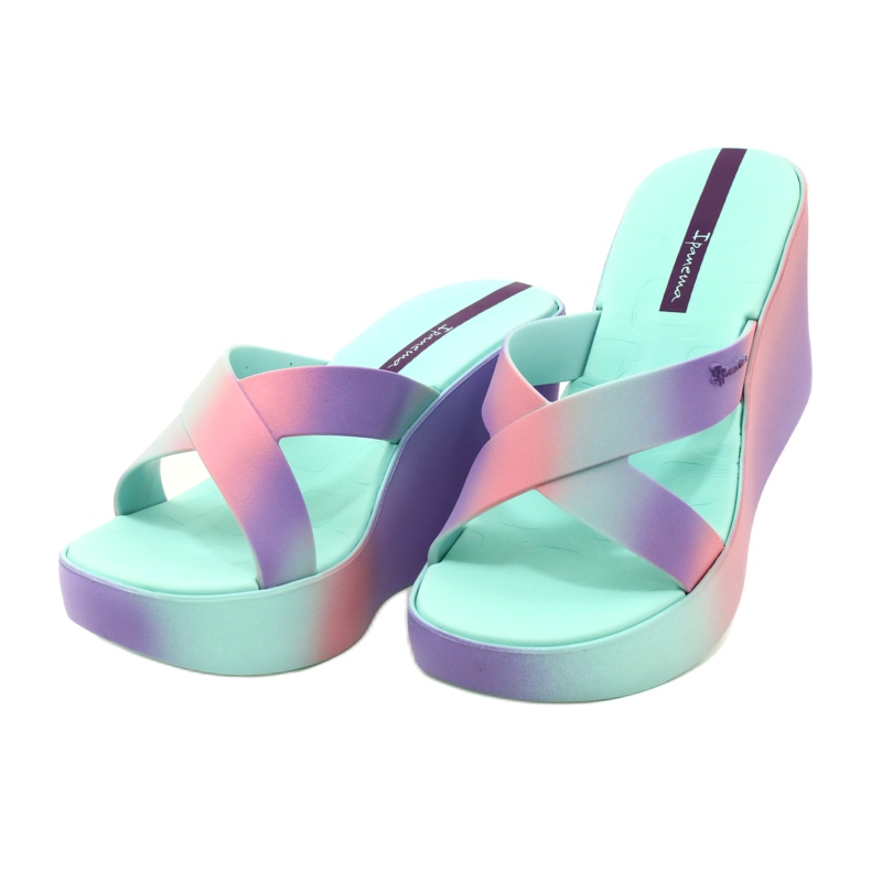 Kilsandaler Ipanema 83423 Colore Fem AI963 Grön/Lila purpur rosa 2