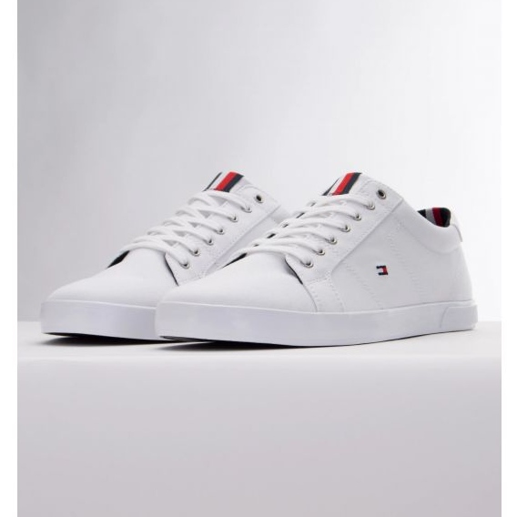 Skor Tommy Hilfiger Iconic Long Lace Sneaker M FM0FM01536 0K4 vit 1