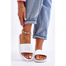 Fashionabla Big Star-tofflor för kvinnor LL274A159 Vit 1