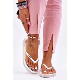 Bekväma Big Star Flip Flops LL274795 Vit 1