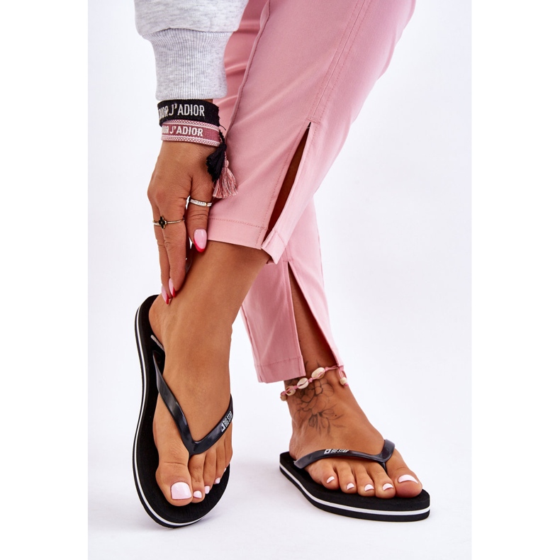 Lätt flipflops för damer Big Star LL274761 Svart 2