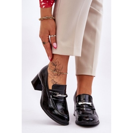 Lemar Bekväma Lackade Damira Black Pumps svart 1