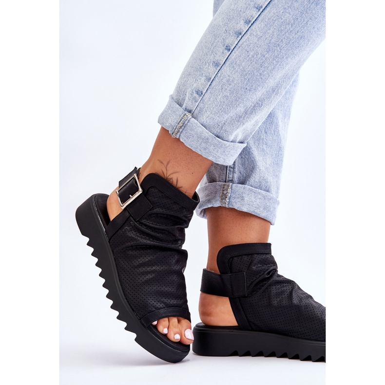 BM Adonis damstövelsandaler svart 2