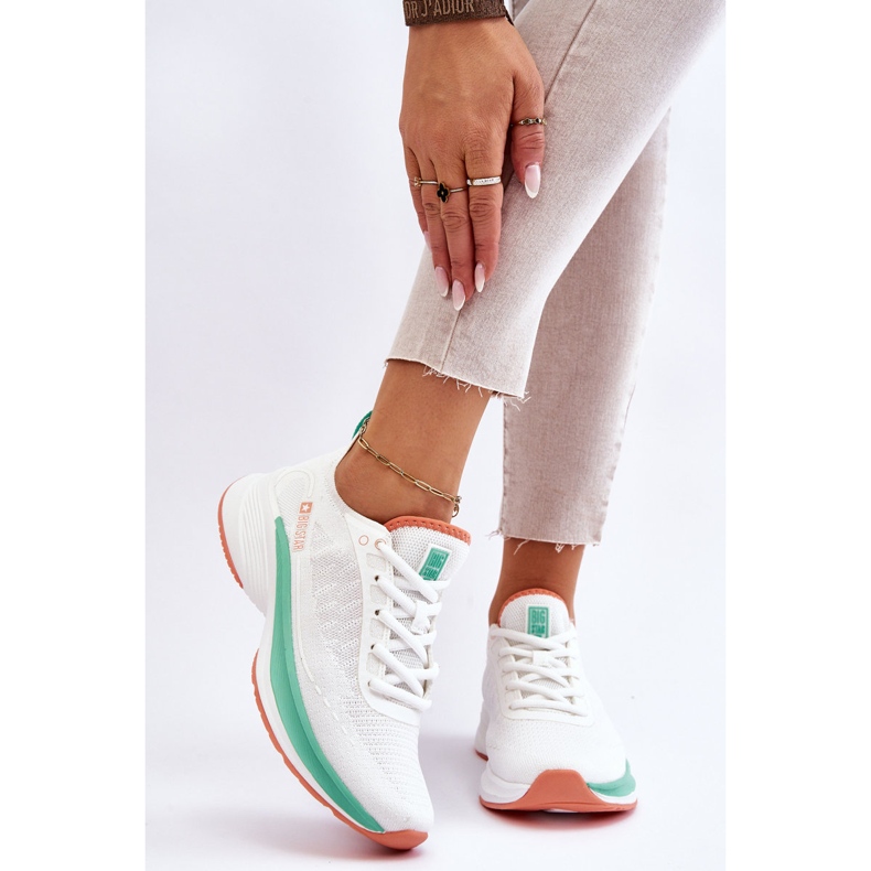 Lätta Sportskor Memory Foam System Big Star LL274328 Vit 2