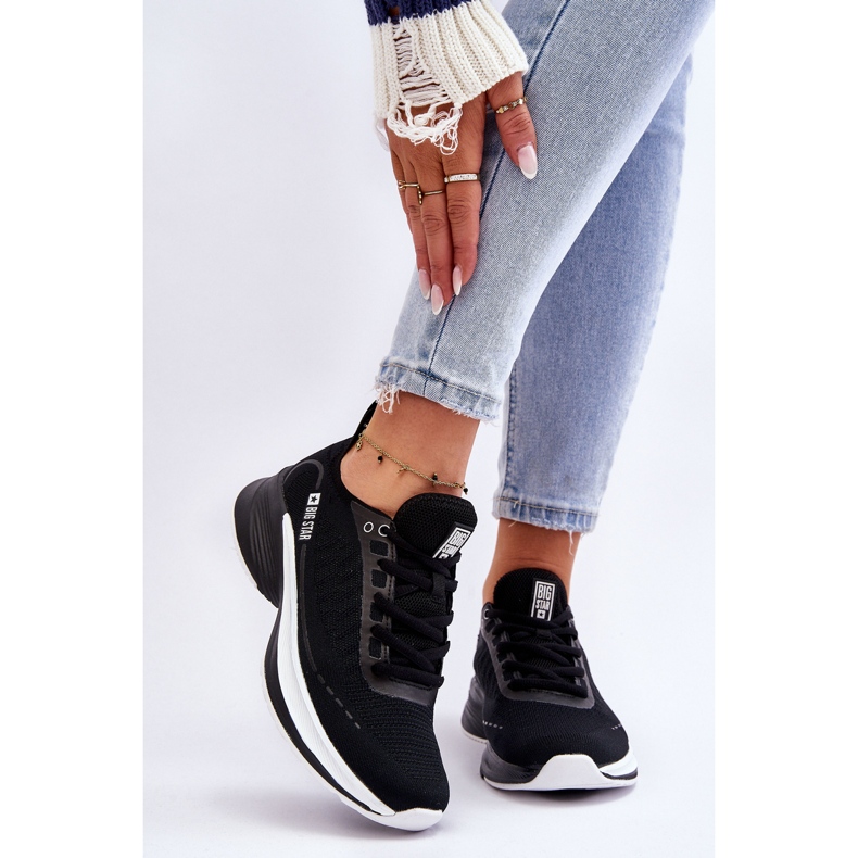 Memory Foam System Big Star Light Sportskor LL274327 Svart 2