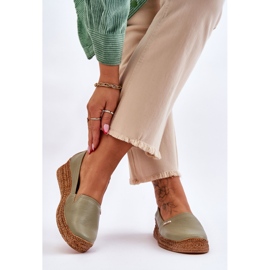 Lemar Kläder Espadrilles för kvinnor Grön Hadlee 2