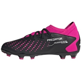 Adidas Predator Accuracy.3 Fg Jr GW4609 fotbollsskor svart svart 1