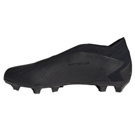 Adidas Predator Accuracy.3 Ll Fg M GW4598 fotbollsskor svart svart 1