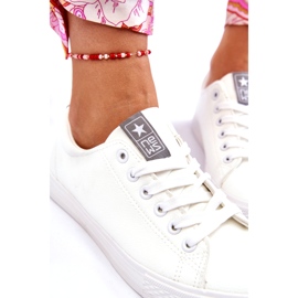 PJ1 Klassiska sneakers för kvinnor Vit Misima 3