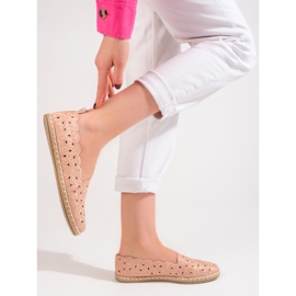 W. Potocki Genombrutna ballerinor för kvinnor Potocki beige 1