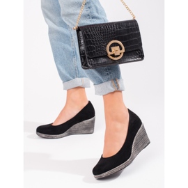 W. Potocki Svarta kilpumpar för kvinnor Potocki 1