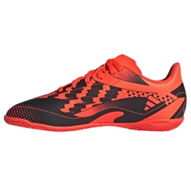 Adidas X Speedportal Messi.4 In Jr GZ5138 fotbollsskor orange apelsiner och röda 1