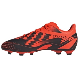 Adidas X Speedportal Messi.4 Fg Jr GZ5139 fotbollsskor orange apelsiner och röda 1