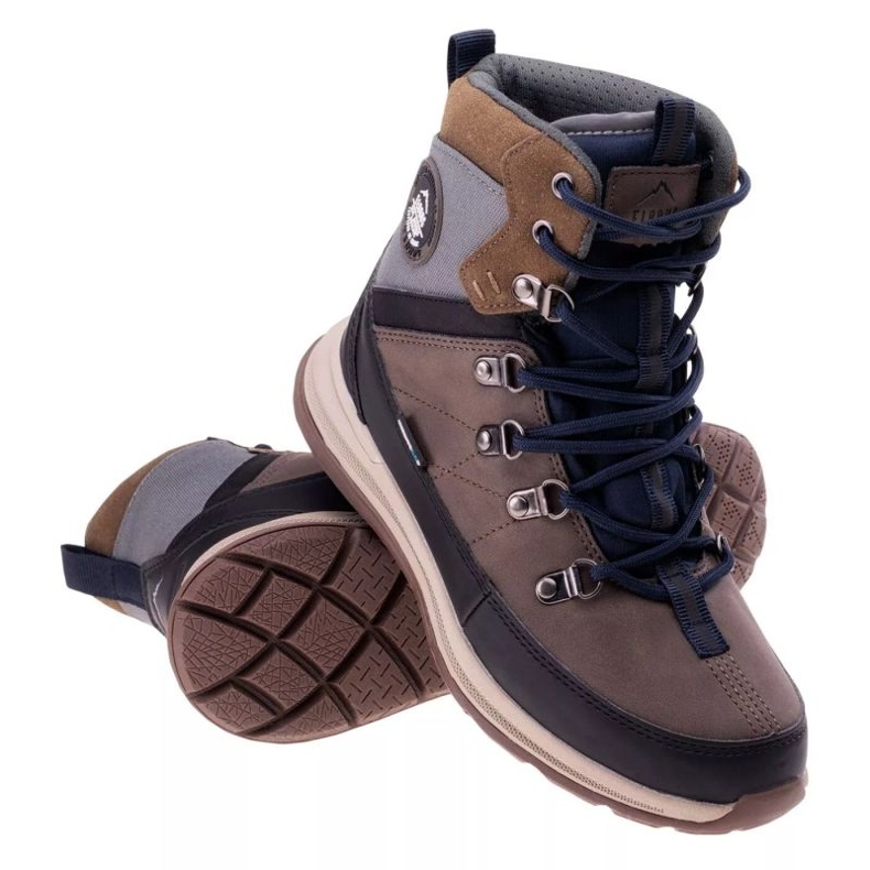 Skor Elbrus Hieroo Mid Wp W 92800330934 brun 1