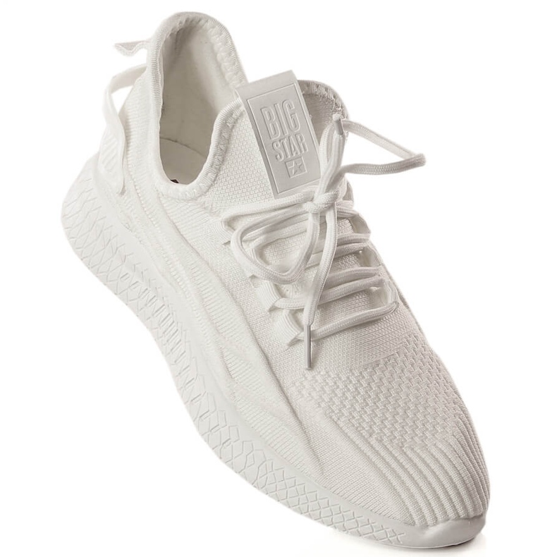 White Big Star slip-on sportskor LL274712 vit 1