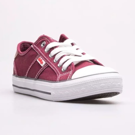 Lee Cooper LCW-22-31-0864L damsneakers röd 1