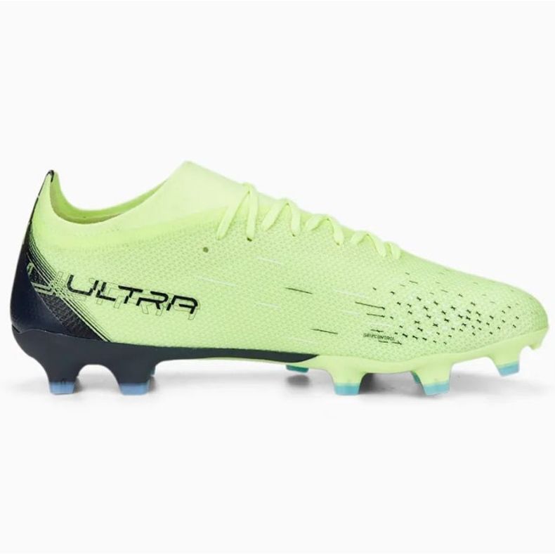 Puma Ultra Match FG/MG M 106900 01 fotbollsskor celadon grön 1