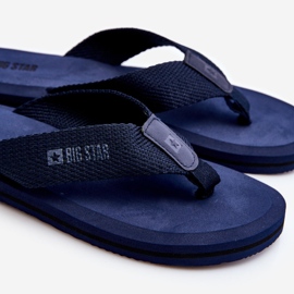 Foam Flip Flops för män Big Star LL174617 Marinblå 1