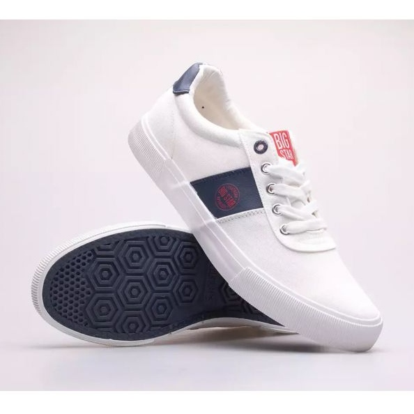 Big Star M JJ174253 skor vit marinblå 1