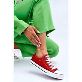 Sneakers dam Big Star T274020 Röd 11