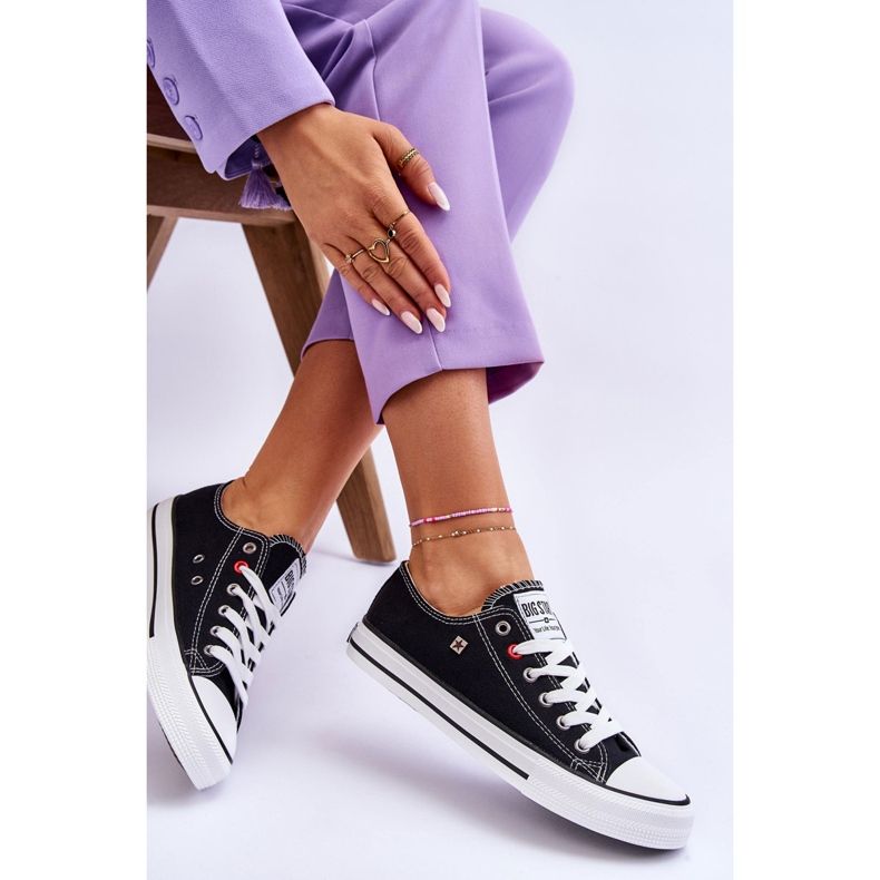 Damsneakers Big Star T274023 Svart 1